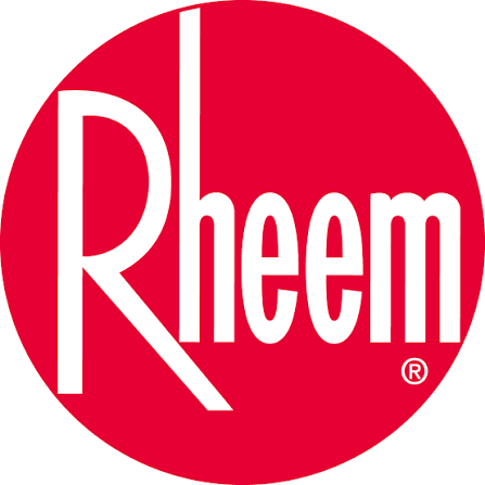 Instalación de termas a gas de la marca rheem.